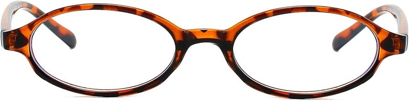 Breaksun Retro Small Oval Glasses for Women Men 90s Small Face Blue Light Eyeglasses Cosplay Y2K Fake Glasses - Image 1